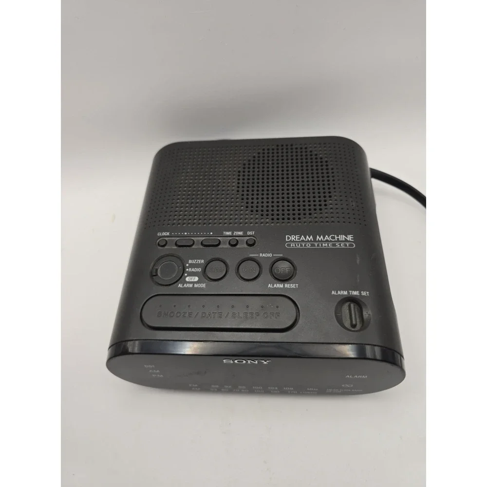 SONY DREAM MACHINE AM/FM AUTOMATIC SHUT OFF ICF-C218 ALARM CLOCK RADIO